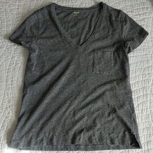 Madewell Whisper Cotton V-Neck Tee